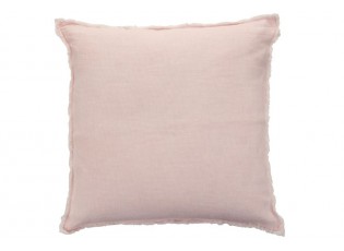 Růžový polštář s opraným designem Stonewashed - 45*2*45 cm