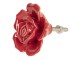 Úchytka na nábytek Červená růže – Ø 4 cm