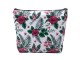 Toaletní taška s ibiškovými květy - 24*18 cm
