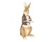 Dekorace králík s knihou - 15*13*40 cm
