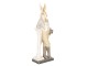 Velikonoční dekorace králíka s kloboukem - 17*9*46 cm