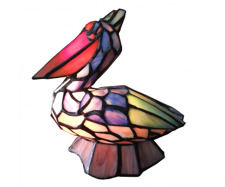 Stolní lampa Tiffany Bird - 24*19*31 cm