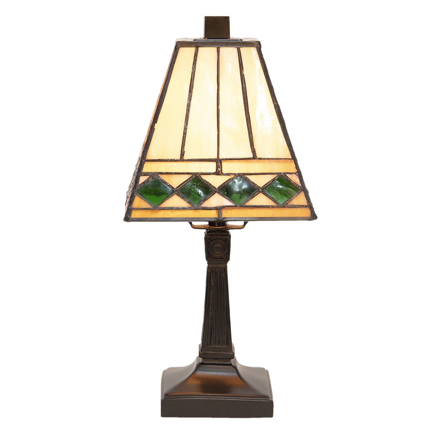 Stolní lampa Tiffany Pyramid - Ø 20*30 cm