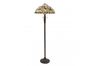 Stojací lampa Tiffany Larique - Ø 51*157 cm