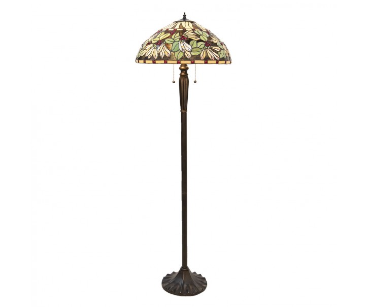 Stojací lampa Tiffany Larique - Ø 51*157 cm