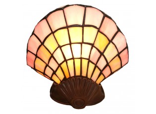 Nástěnná lampa Tiffany Shell - 25*20 cm
