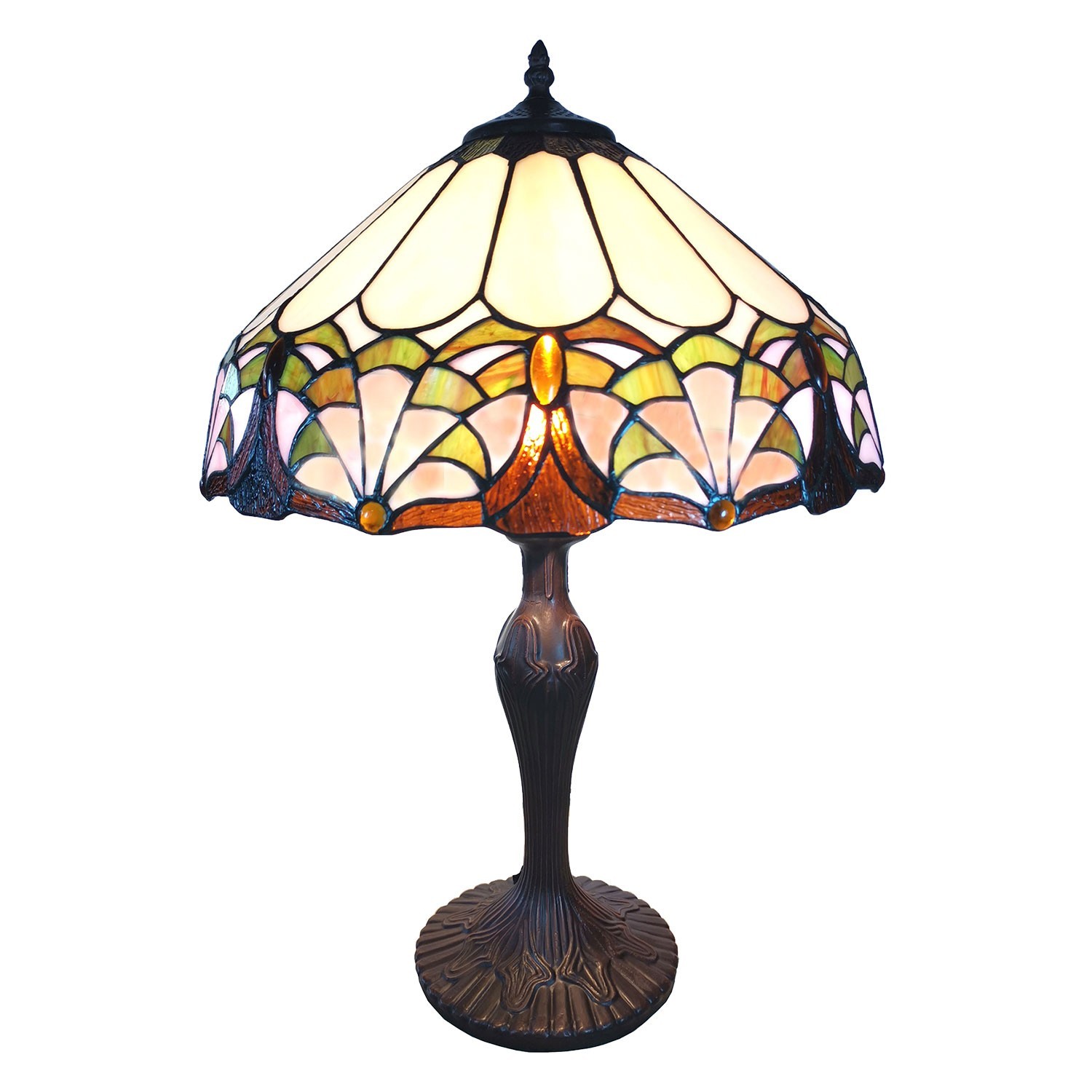 Stolní lampa Tiffany Ellinor - 41*41*59 cm Clayre & Eef