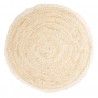 Přírodní kulatý koberec z mořské trávy s třásněmi - Ø 80 cmBarva: přírodní/ krémováMateriál: mořská tráva
Hmotnost: 0,87 kg
Pěkný kulatý koberec z mořské trávy bude přírodní ozdobou u Vás doma.