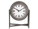 Stolní kovové hodiny v industriálním stylu - 28*12*36 cm