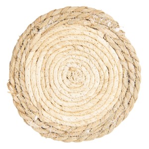 Kulatý podtácek z mořské trávy - Ø 18 cm