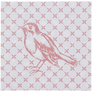 Papírové ubrousky s ptáčky Fly Away - 33*33 cm (20)