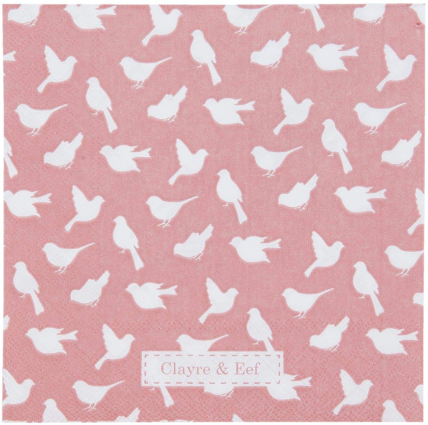 Papírové ubrousky s ptáčky Fly Away - 33*33 cm (20)