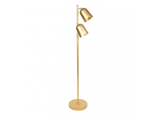 Zlatá stojací lampa - 26*39*130 cm