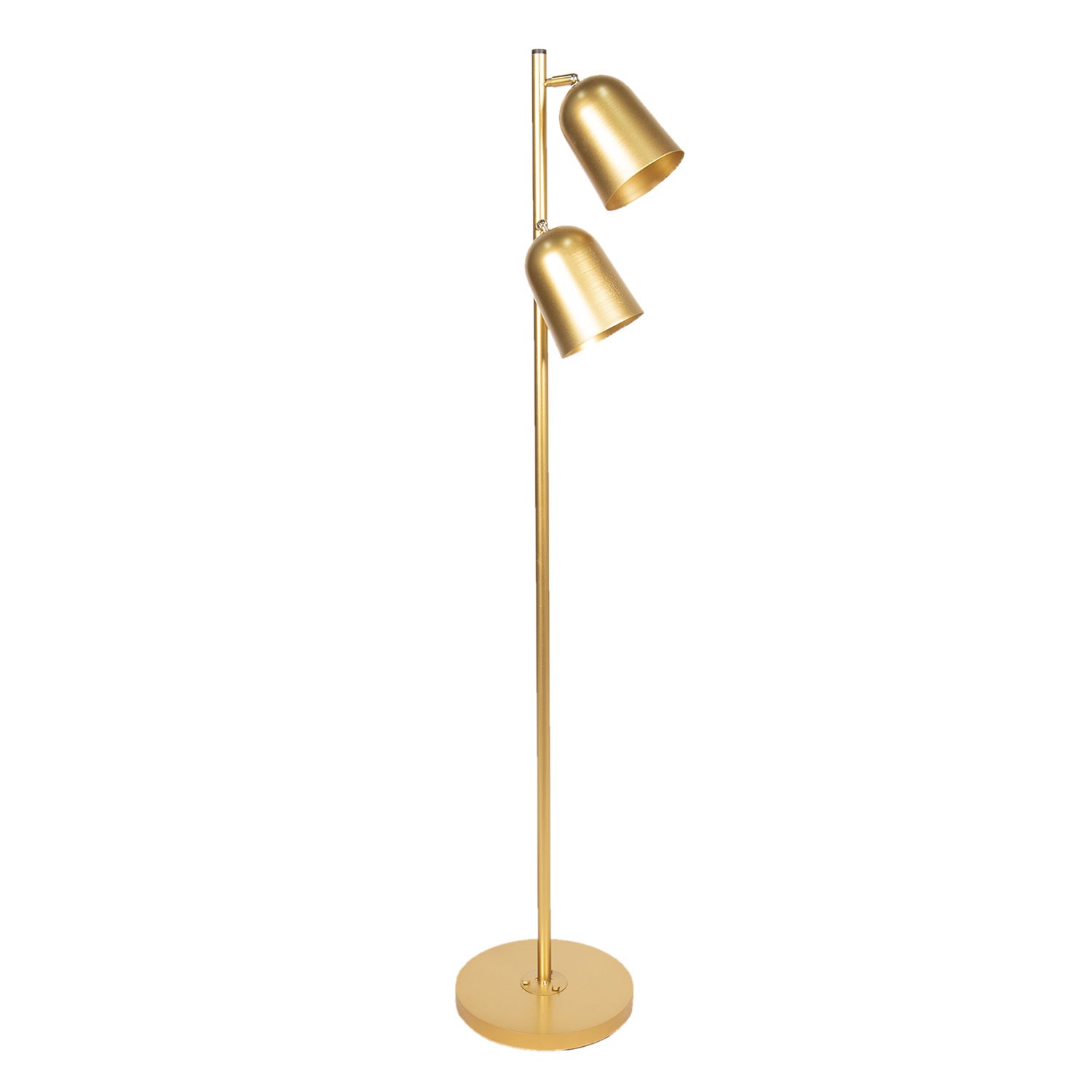 Levně Zlatá stojací lampa - 26*39*130 cm 5LMP288