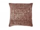 Růžovo -krémový polštář s ornamenty Vintage- 45*45cm