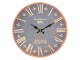 Vintage nástěnné hodiny s patinou The Johnson - Ø 34*3 cm / 1*AA
