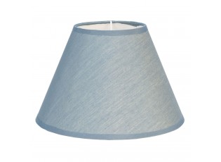 Textilní stínidlo na lampu v modré barvě Couleurs  - Ø 37*20 cm