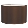 Hnědé textilní stínidlo na lampu Godard - Ø 25*16 cm