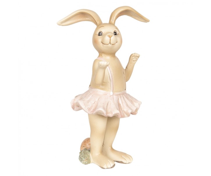 Dekorace králičí dívka v sukýnce - 7*6*14 cm