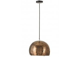 Bronzové keramické stropní světlo Globe bronze - Ø 30*132 cm