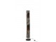 Stojací dřevěná lampa Paulownia Black 2 - Ø 21*133 cm