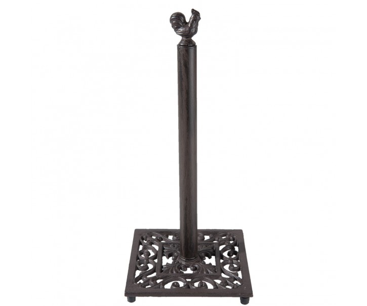 Kovový stojan na kuchyňské role s kohoutkem - 16*16*37 cm