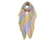 Duhově barevný šátek - 90*180 cm