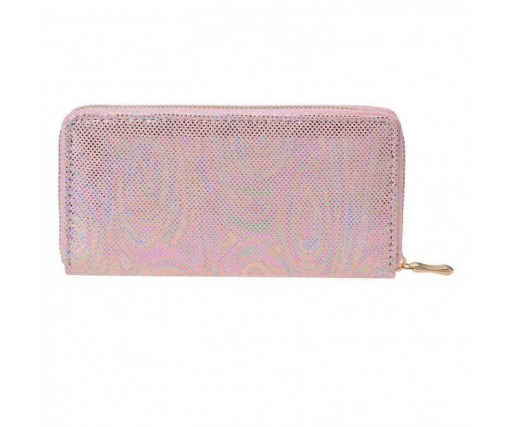 Růžová peněženka Glitt - 19*10 cm