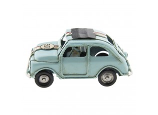 Malý kovový retro model auta Fiat 500 - 11*5*5 cm