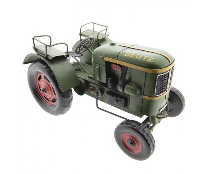 Kovový model retro autobusu Deutz - 26*17*14 cm