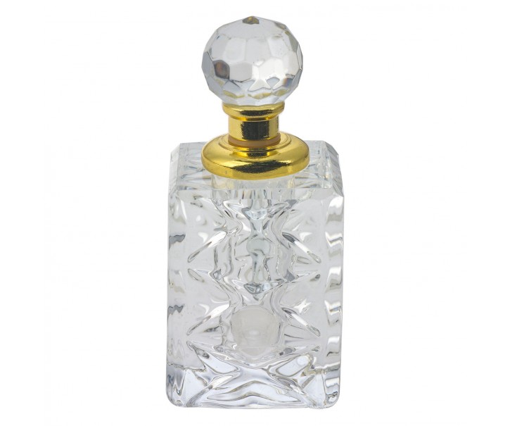Skleněný flakón na parfém Cristal - 4 cm
