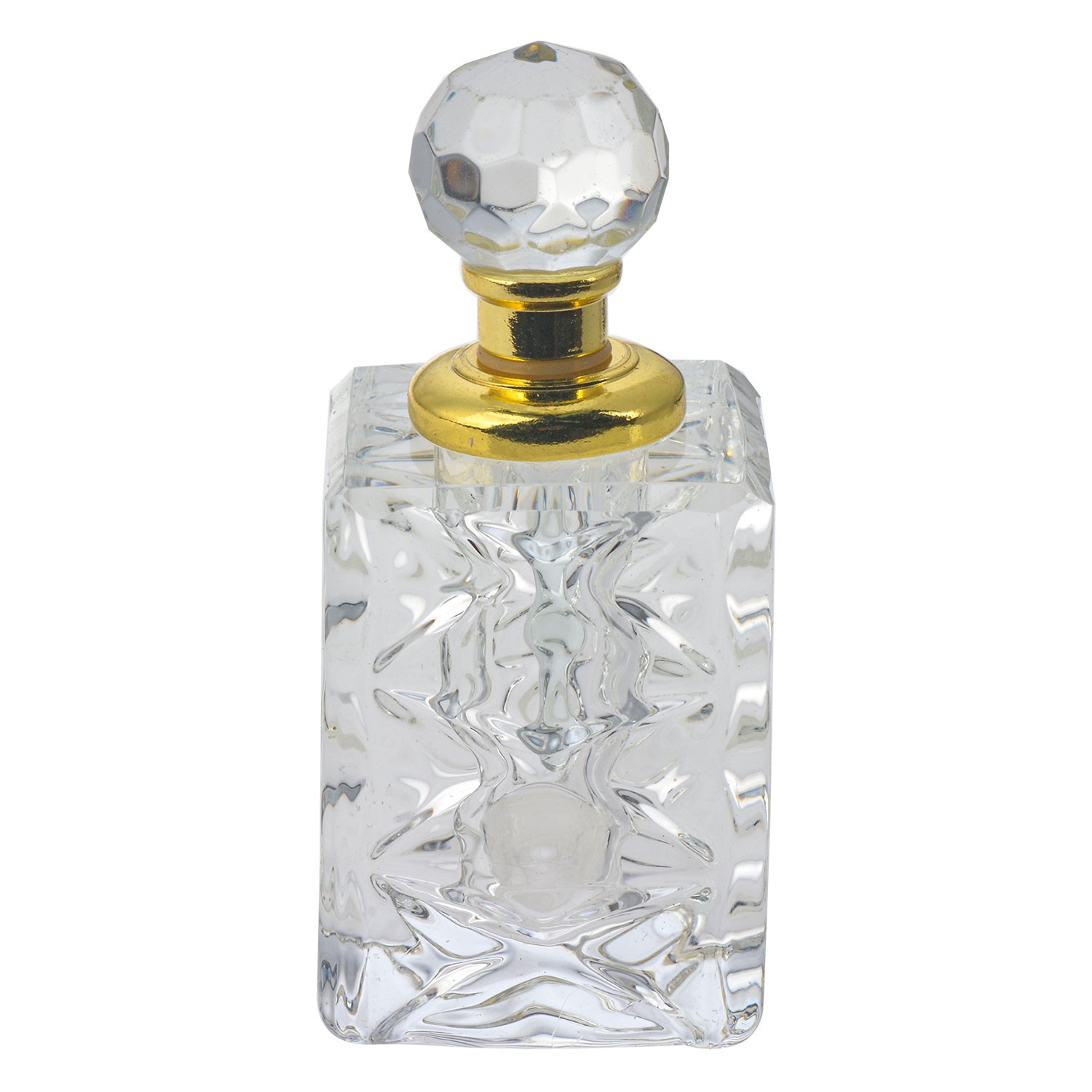 Skleněný flakón na parfém Cristal - 4 cm
