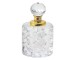 Flakón na parfém z broušeného skla Cristal - 4 cm