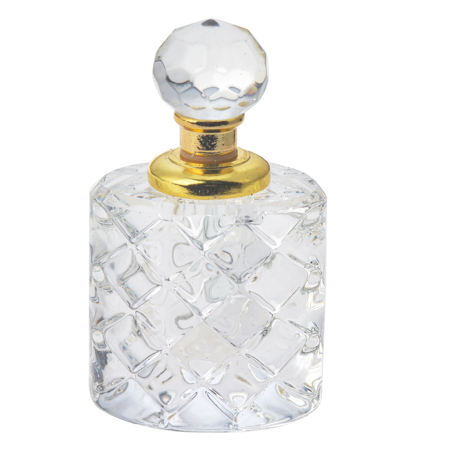 Flakón na parfém z broušeného skla Cristal - 4 cm MLPF0007