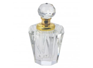 Malý flakón na parfém ze skla Cristal - 4 cm