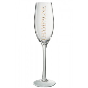 Sklenička na šampaňské Champagne - Ø 7*25 cm