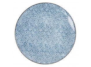 Jídelní talíř modré kvítky BlueFlow - Ø26 cm