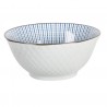 Miska s modrým zdobením BlueLine - Ø 13*6 cm