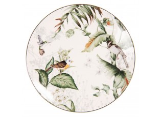 Dezertní talíř Tropical birds - Ø 20*2 cm