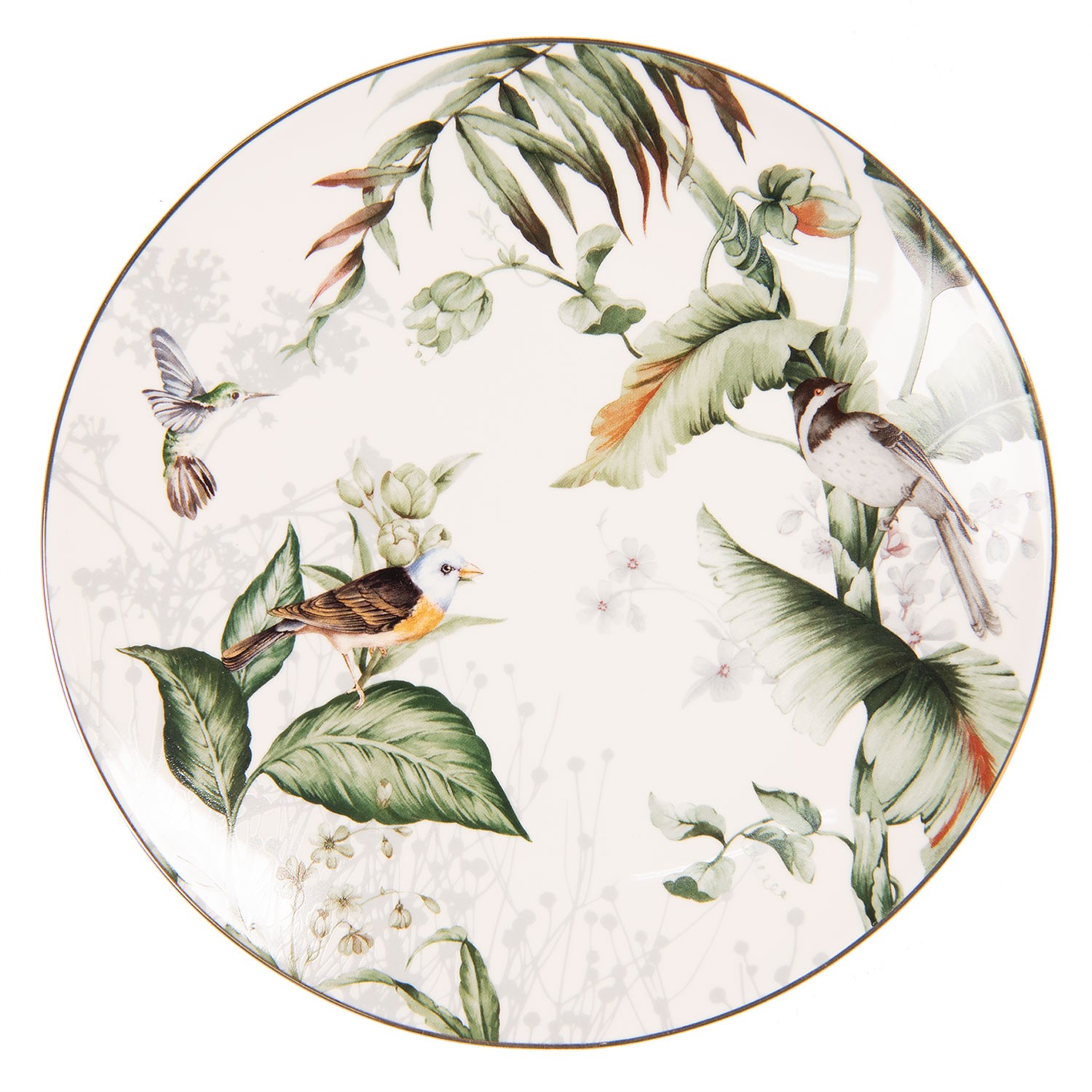 Dezertní talíř Tropical birds - Ø 20*2 cm