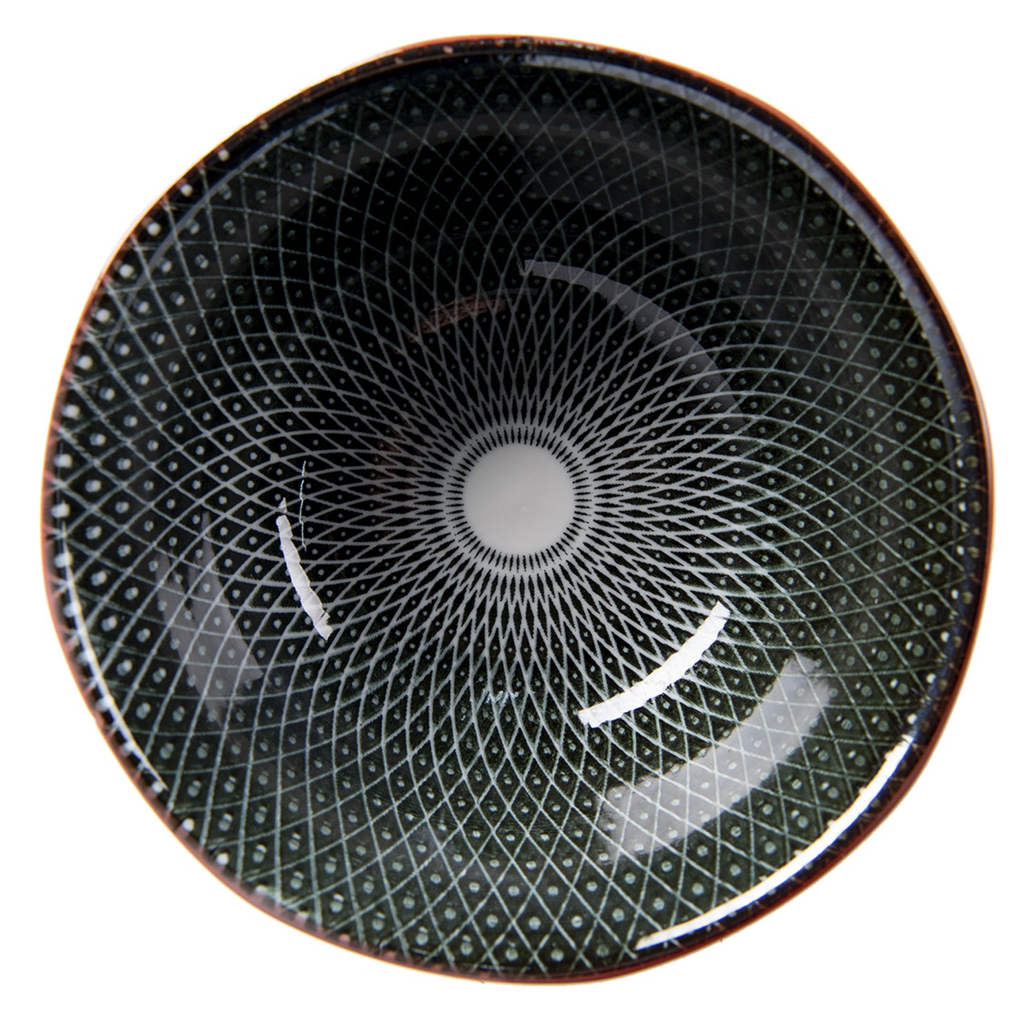 Černá miska Blackin - Ø 13*6 cm