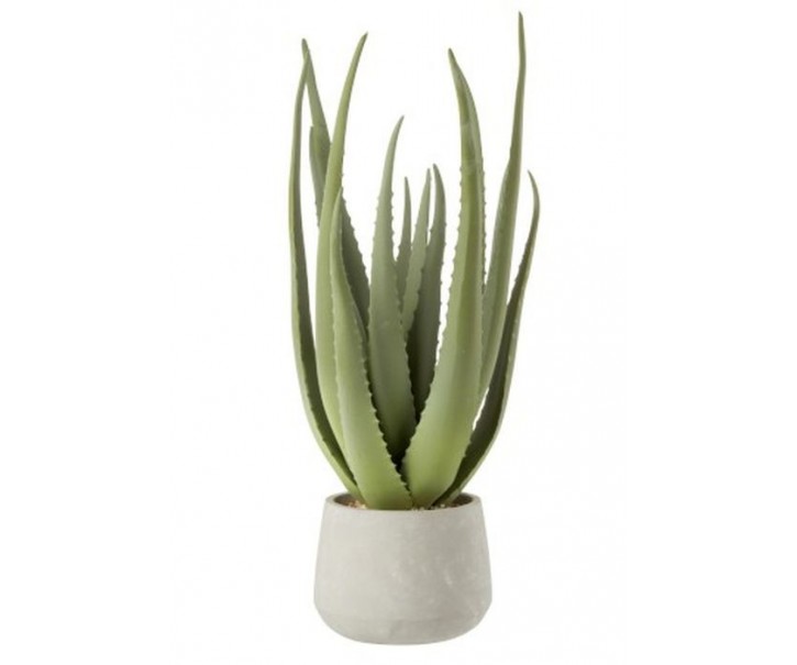 Umělá Aloe v květináči - 40*54 cm