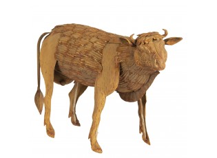 Kovová dekorace kráva - 42*18*35 cm