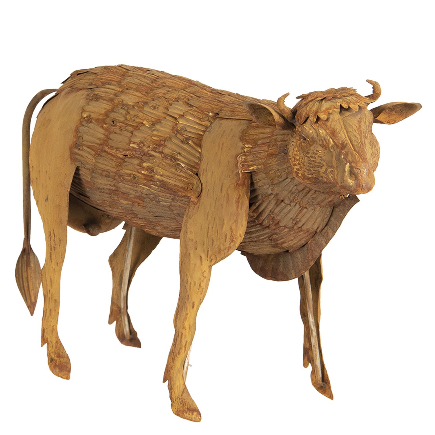 Kovová dekorace kráva - 42*18*35 cm Clayre & Eef