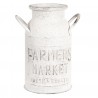 Bílá konev Farmers market - 15*26 cm Rozměr: 15*26 cmMateriál: kov