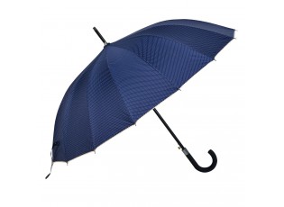Modrý deštník s puntíky  - Ø 60  cm