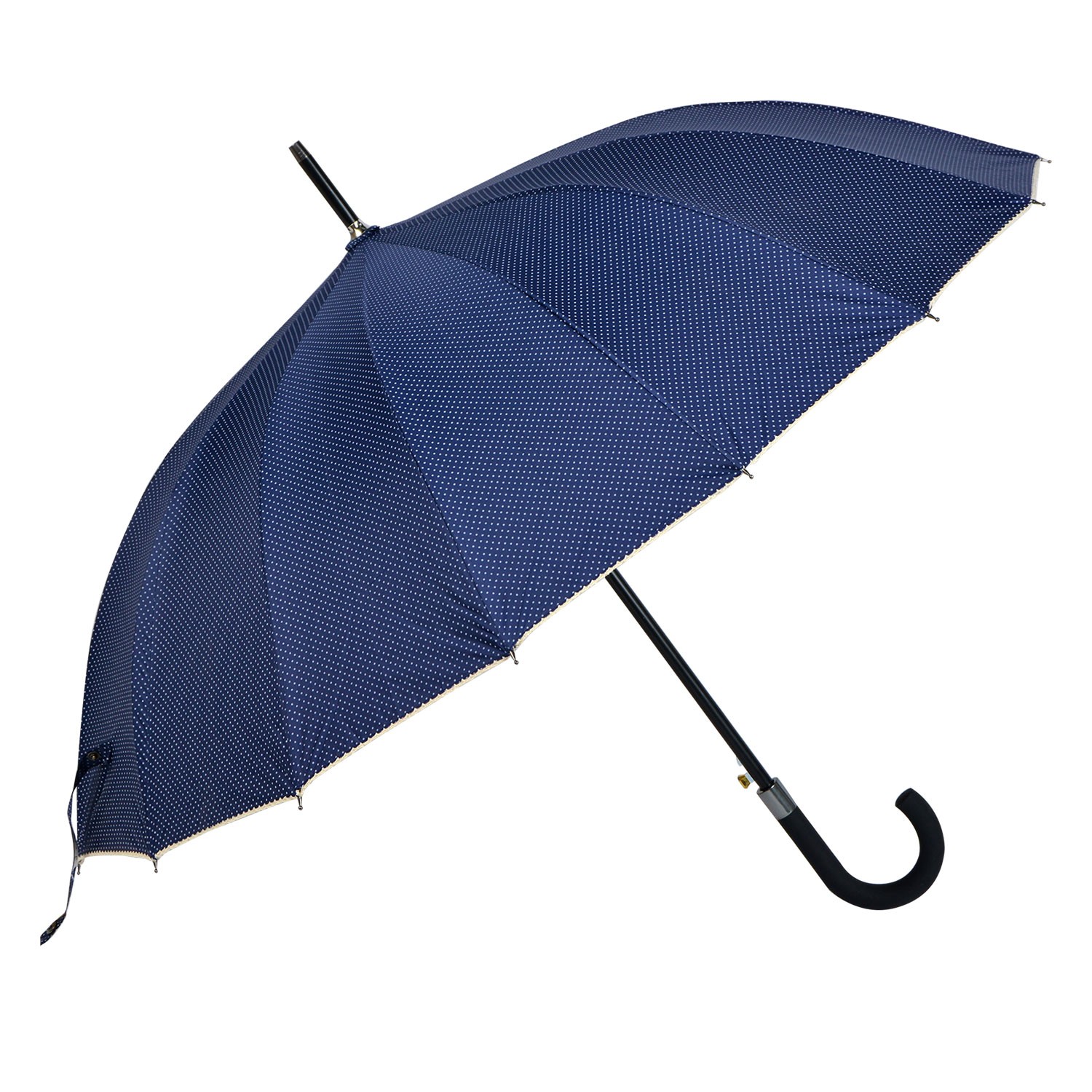 Modrý deštník s puntíky  - Ø 60  cm Clayre & Eef