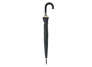 Černo béžový deštník s puntíky - Ø 60  cm
