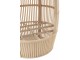 Dřevěný odkládací stolek s plochou na láhve Barrel - Ø52*78cm