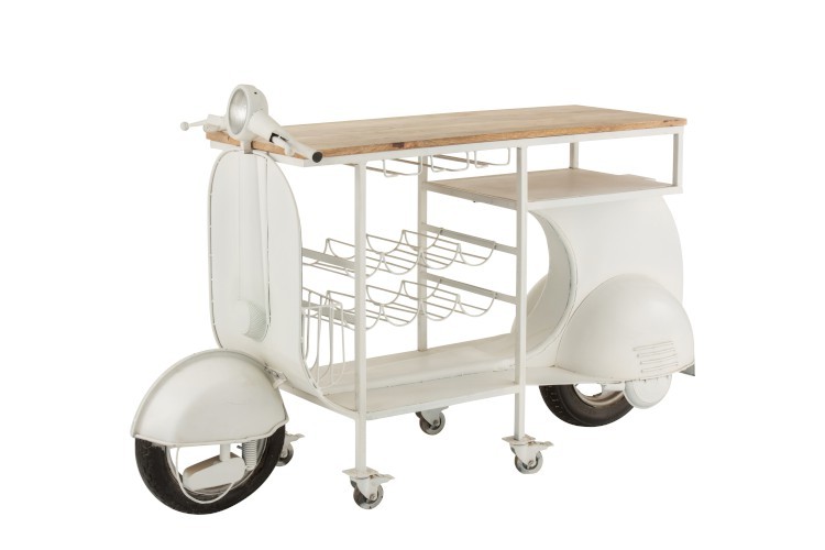 Bar s vinotékou Scooter - 180*64*102 cm